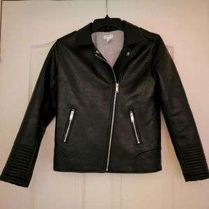 Forever21 Girls Faux Leather Jacket